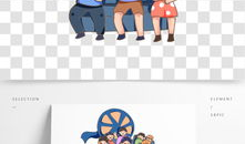 看电影的漫画,漫画中的电影世界掠影